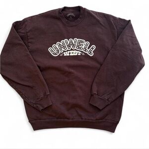 UNWELL West Tour 2024 Medium Brown Sweatshirt